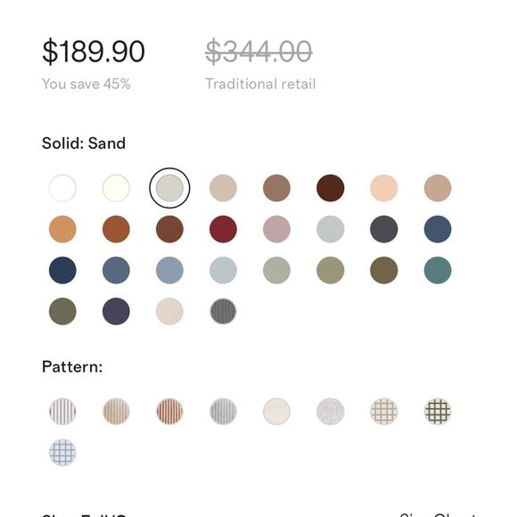 Quince European Linen Duvet Cover Set Sand Beige Size Full/Queen - Picture 12 of 16